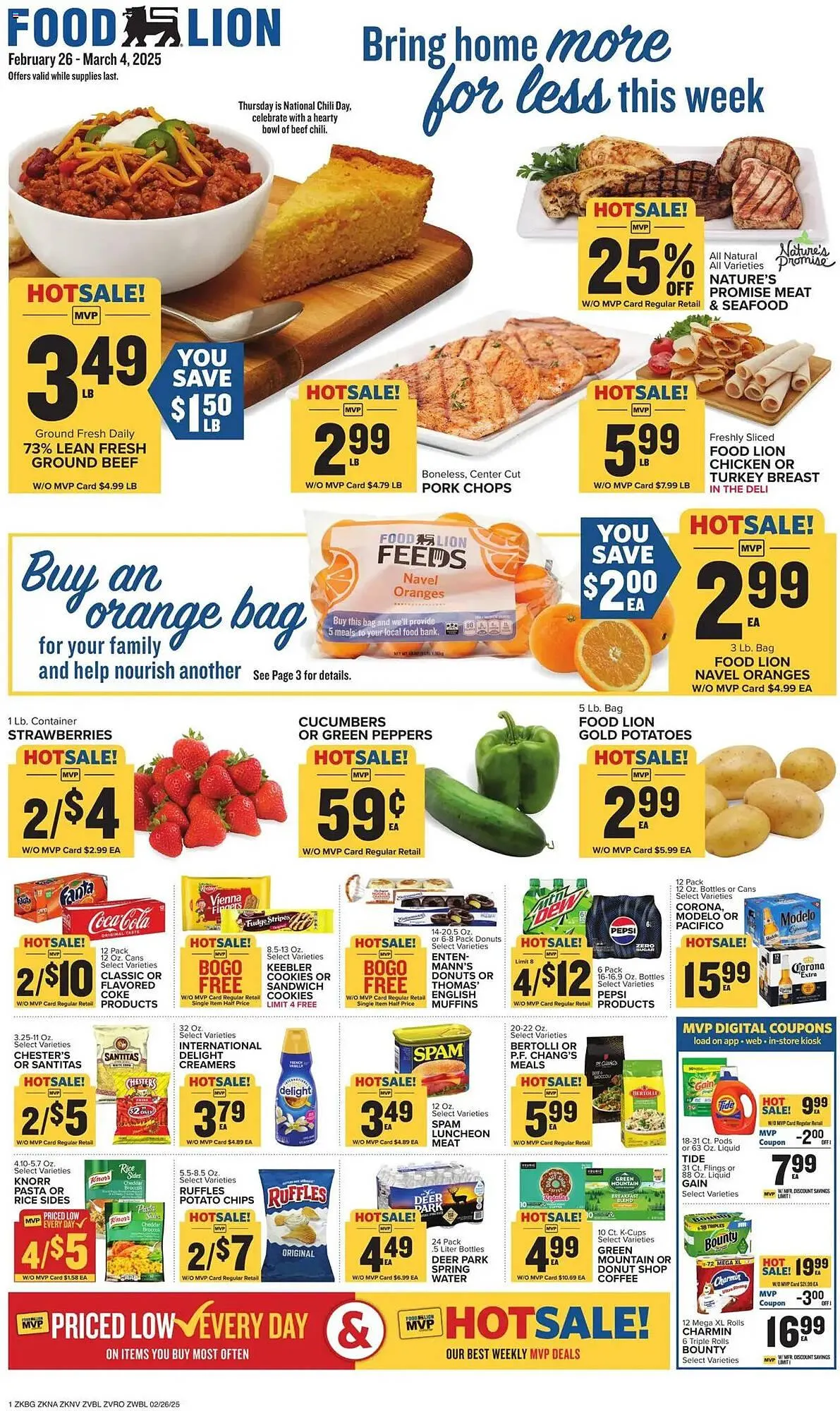 Weekly ad Food Lion Weekly Ad from February 26 to March 4 2025 - Page 1