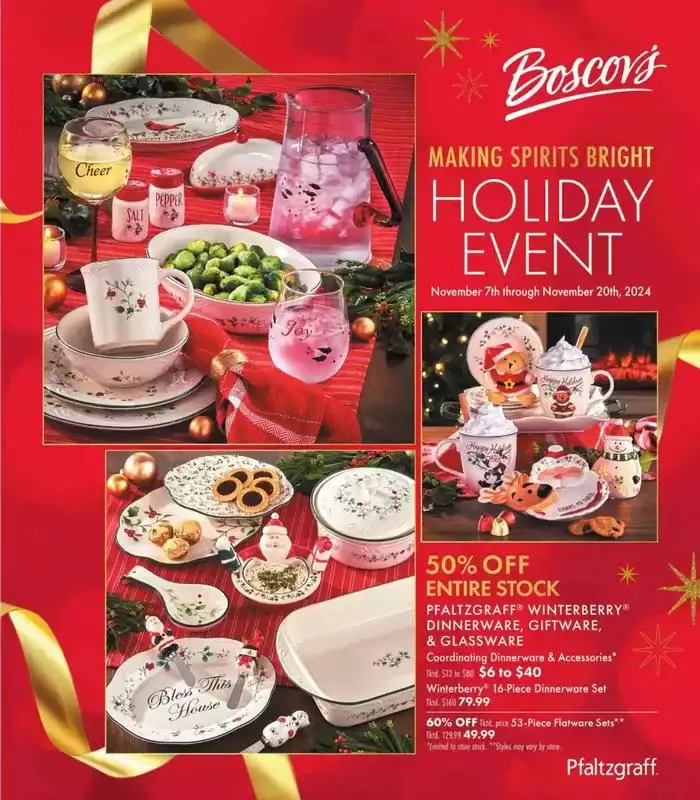 Weekly ad Weekly Ads Boscov's from November 6 to November 20 2024 - Page 1