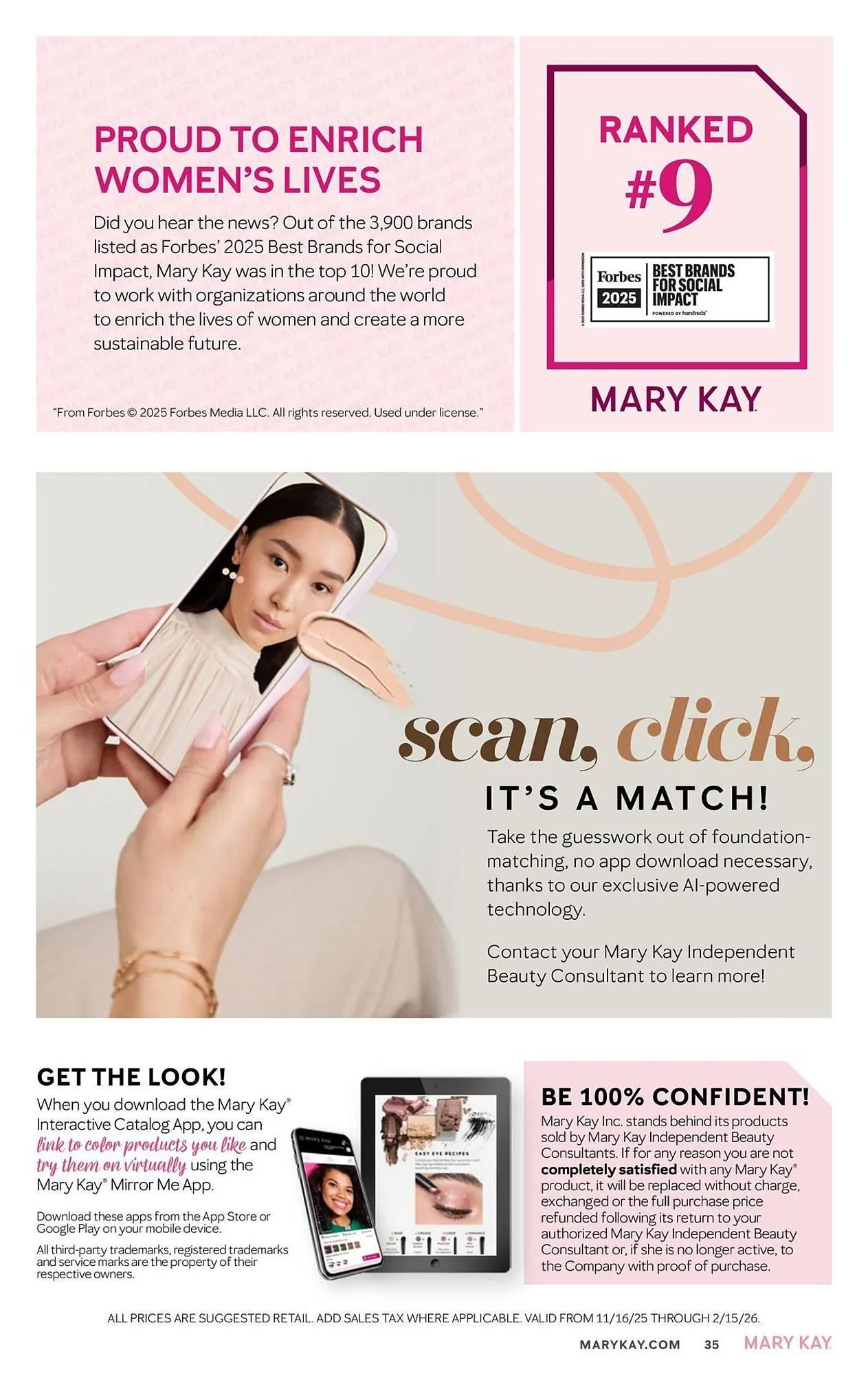 Weekly ad Mary Kay weekly ad from December 1 to December 31 2025 - Page 35