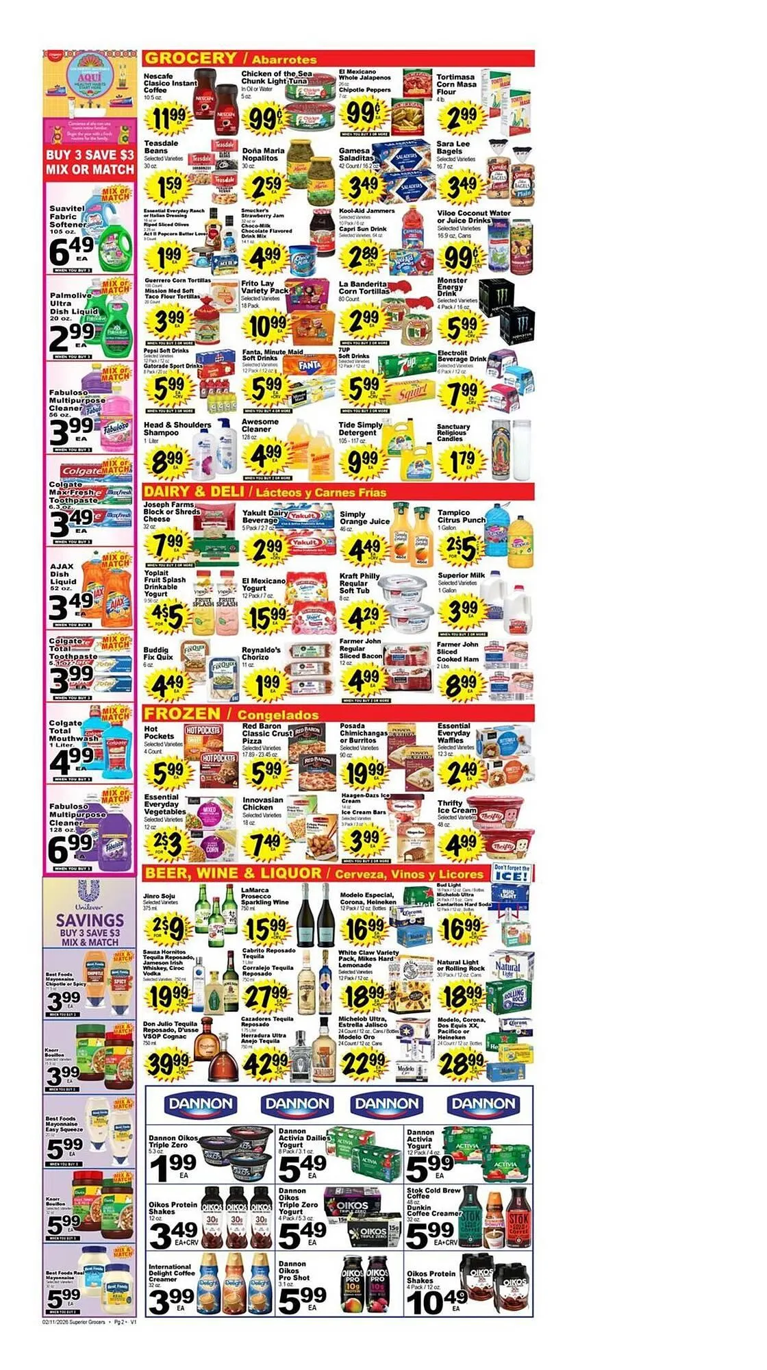 Weekly ad Superior Grocers weekly ad from February 11 to February 17 2026 - Page 2