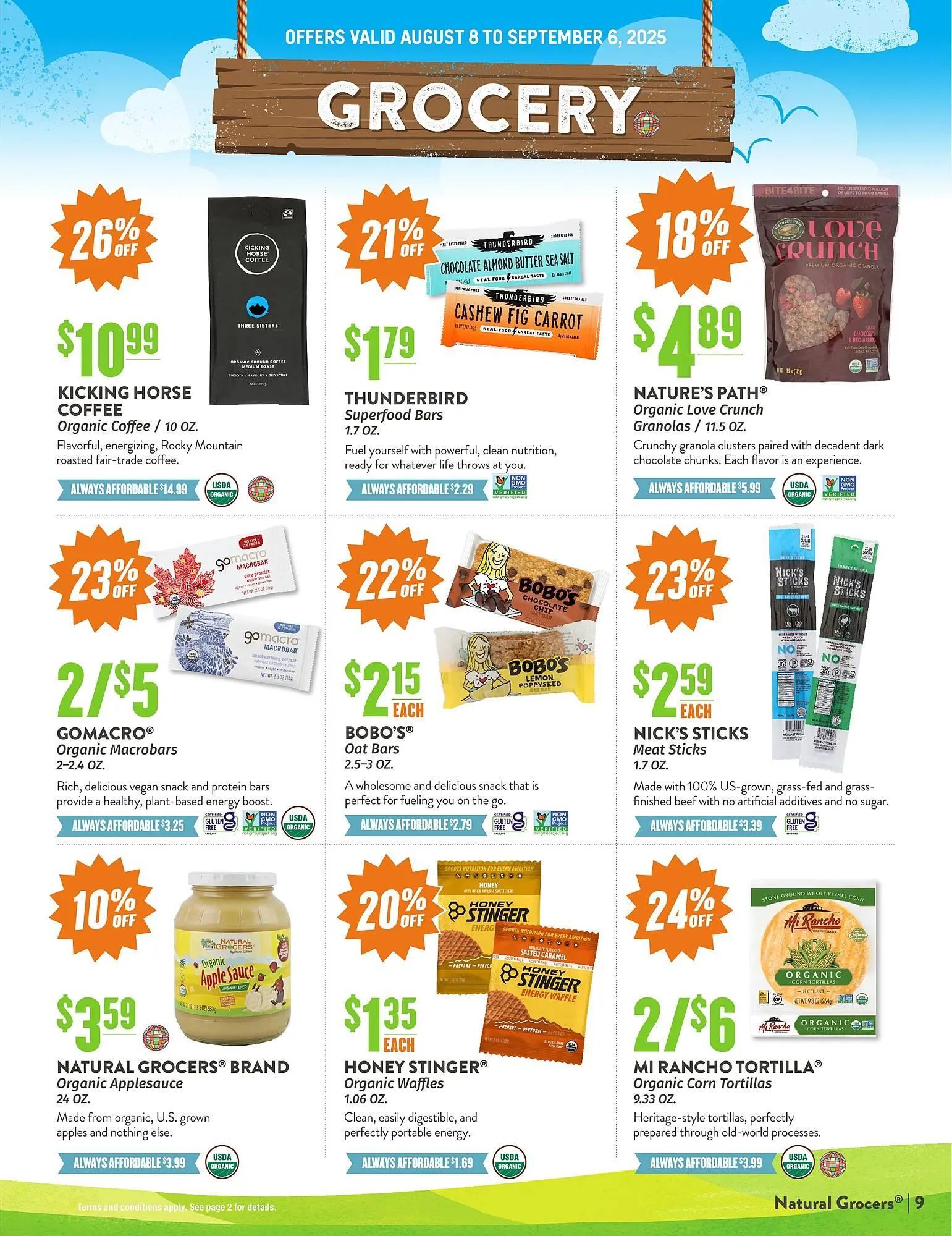 Weekly ad Natural Grocers ad from August 8 to September 6 2025 - Page 9