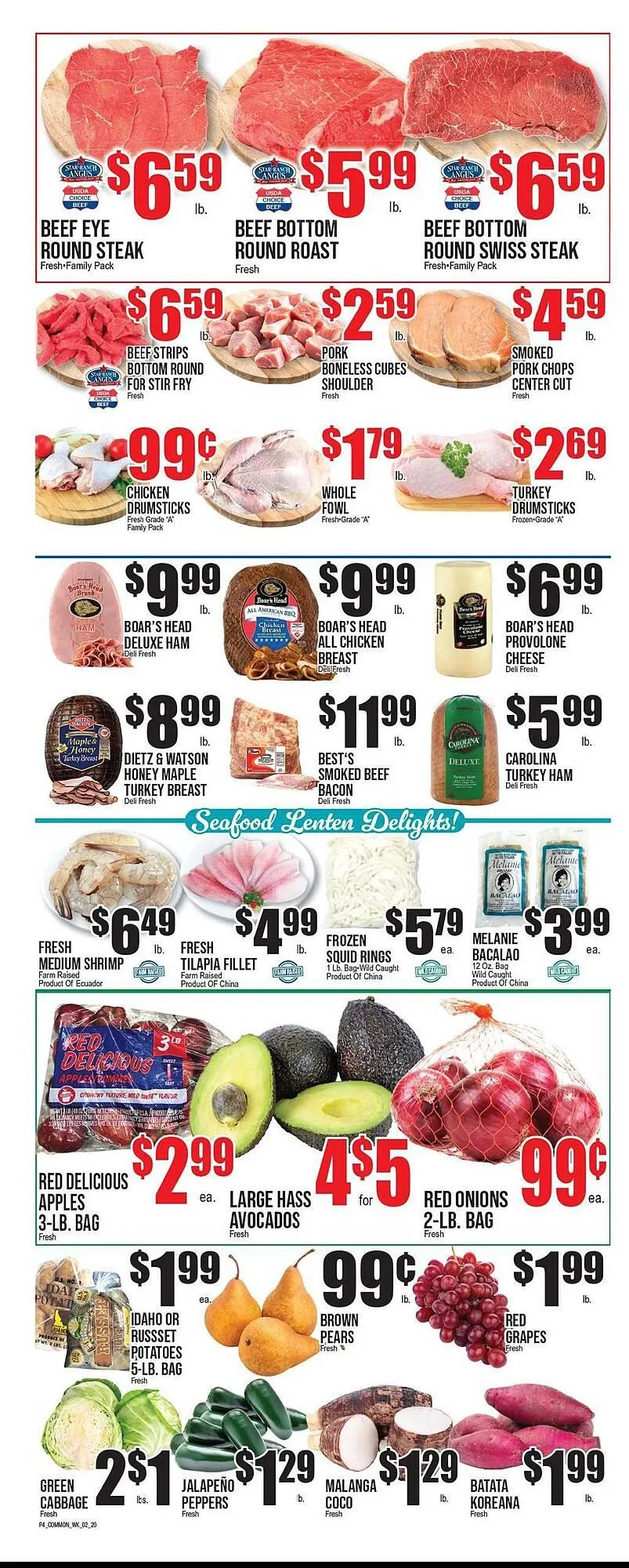 Weekly ad Extra Supermarket circular from February 20 to March 5 2026 - Page 4