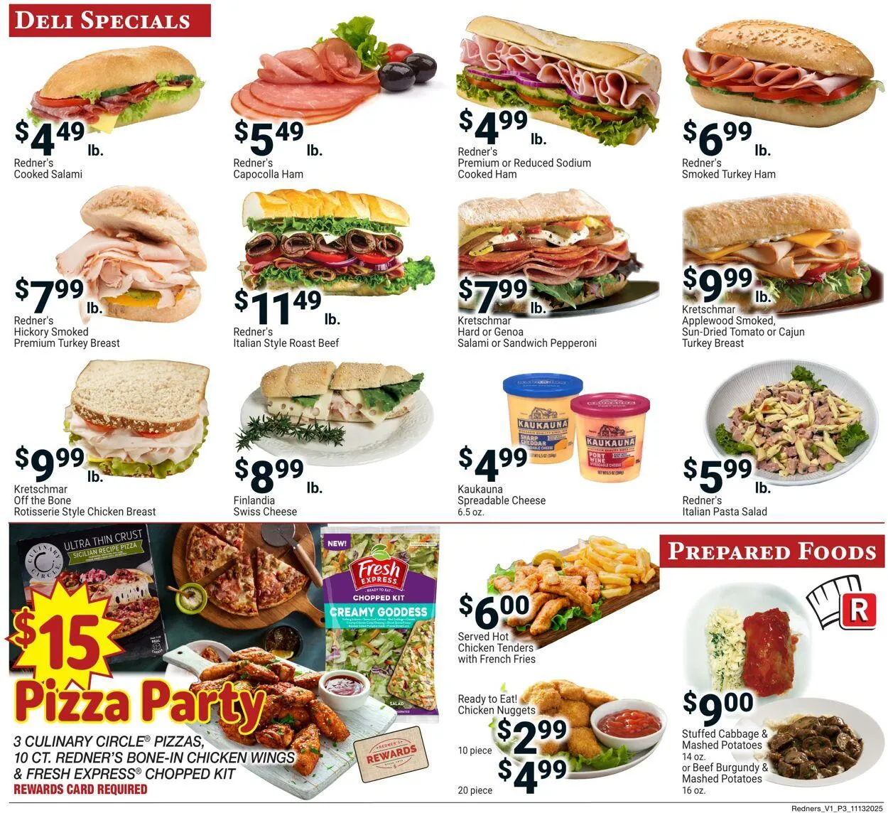 Catálogo de Redner’s Warehouse Market Current weekly ad 13 de noviembre al 19 de noviembre 2025 - Página 3