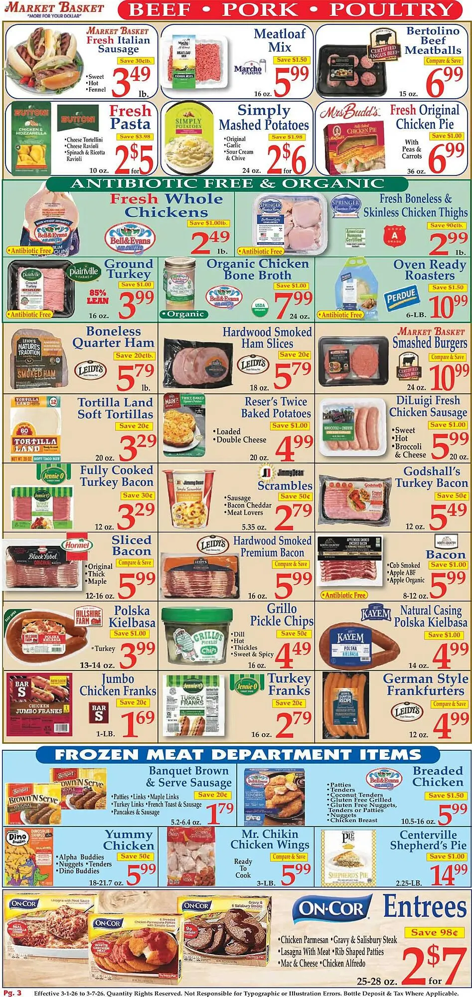 Weekly ad Market Basket weekly ad from March 1 to March 8 2026 - Page 3