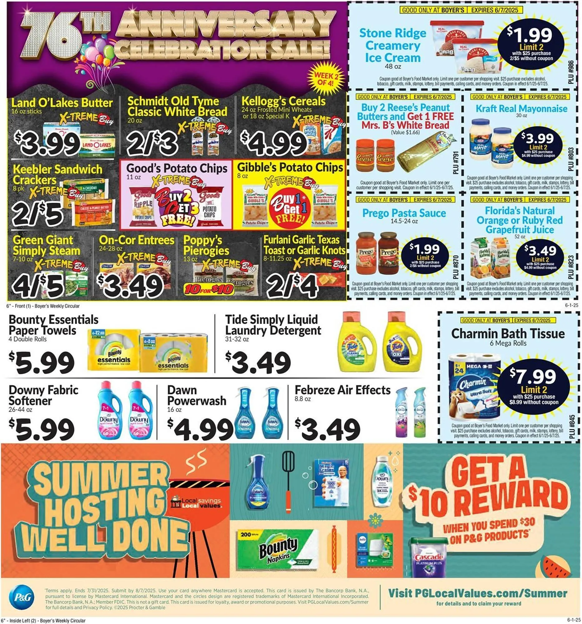 Boyers Food Markets Weekly Ad - 1