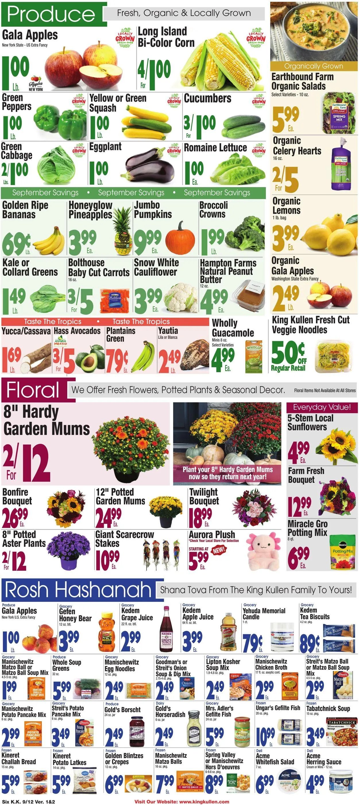 Weekly promotion King Kullen Current weekly ad spanning from September 11 to September 18 2025 - Page 6 for Catalogue 365