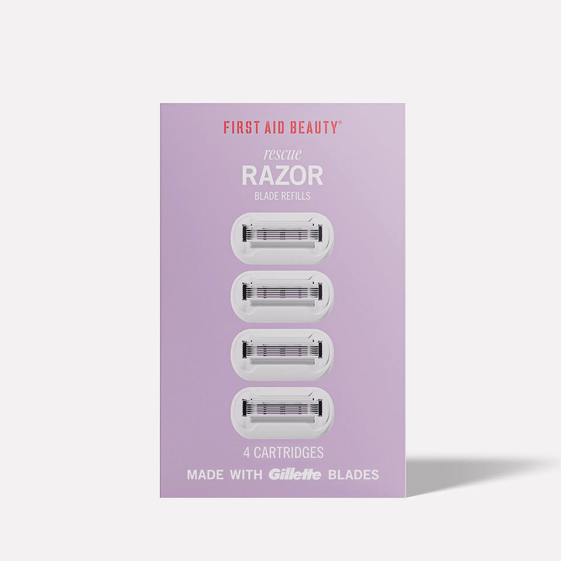 First Aid Beauty Rescue Razor Blade Refills 4ct