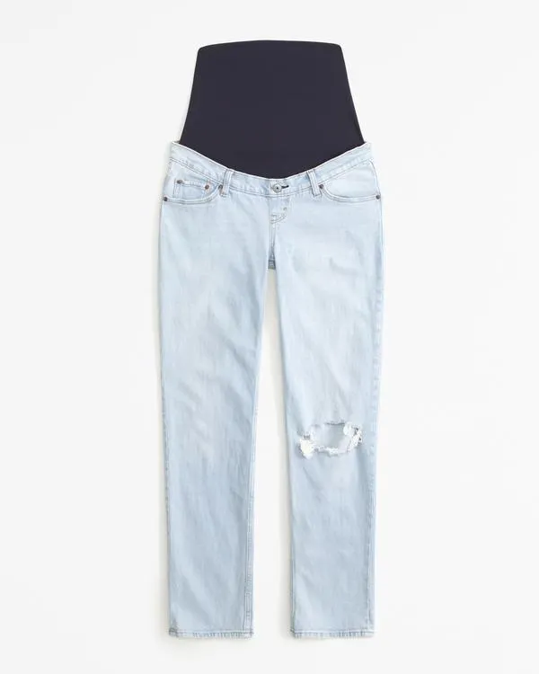 Maternity 90s Straight Jean