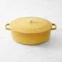 Staub Enameled Cast Iron Wide Oval Dutch Oven, 6 1/2-Qt.
