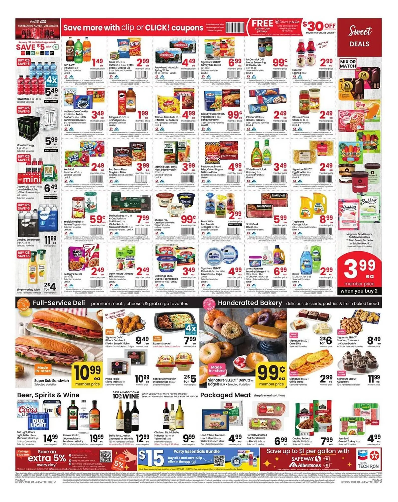 Weekly ad Albertsons Weekly Ad from July 23 to July 29 2025 - Page 3