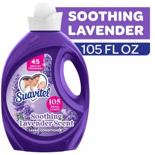 Suavitel Liquid Fabric Conditioner Laundry Fabric Softener Soothing Lavender Scent