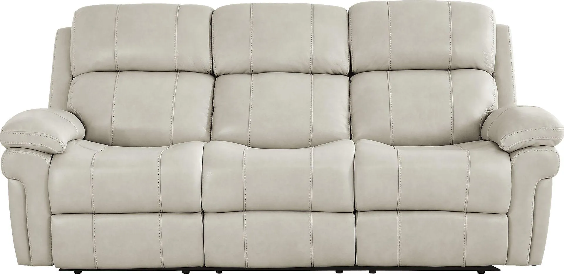 Trevino Lane Leather Non-Power Reclining Sofa