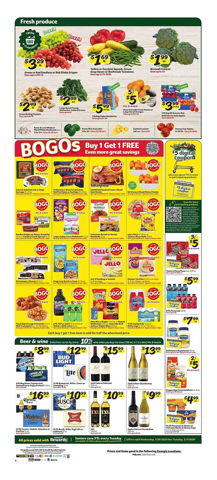 Weekly ad Harveys Supermarkets weekly ad from January 28 to February 3 2026 - Page 6