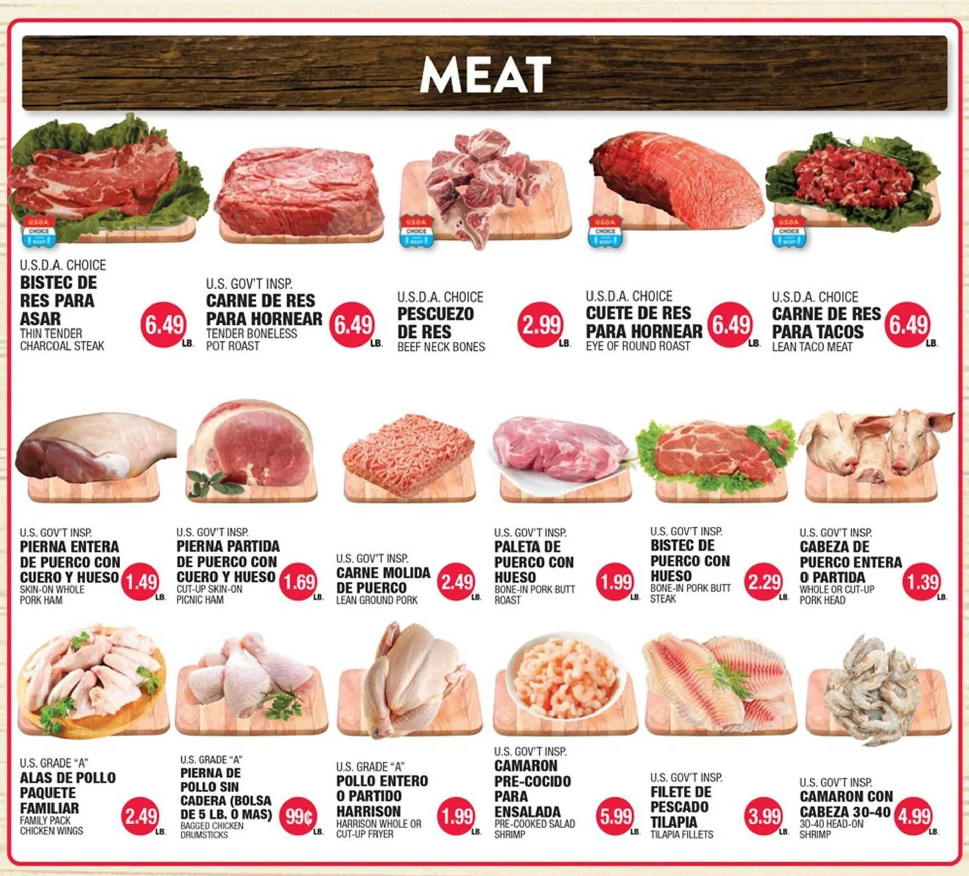 Weekly ad Carnicerias Jimenez weekly ad from November 19 to November 25 2025 - Page 1