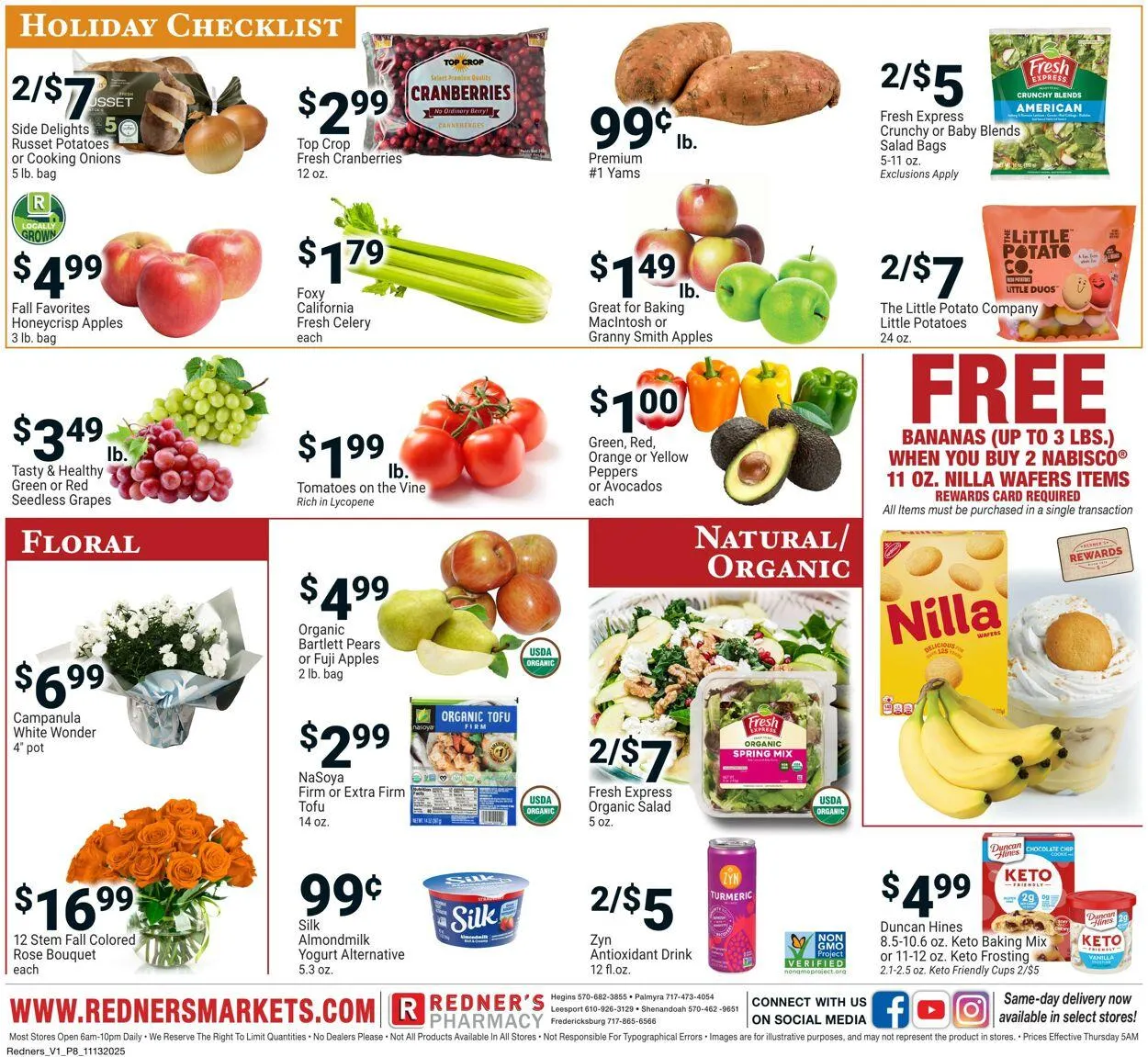 Catálogo de Redner’s Warehouse Market Current weekly ad 13 de noviembre al 19 de noviembre 2025 - Página 8