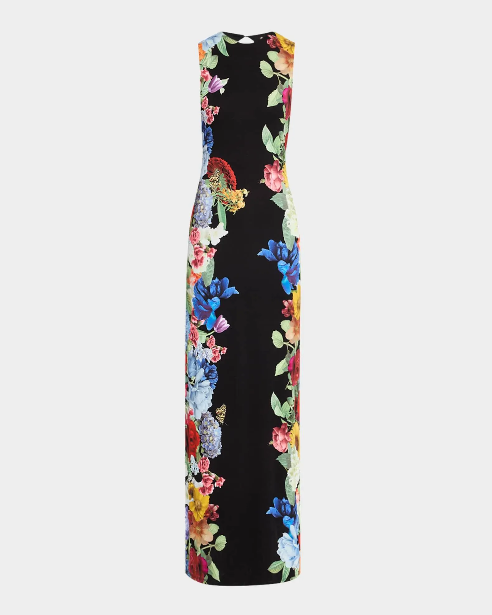 Delora Floral Sleeveless Maxi Dress