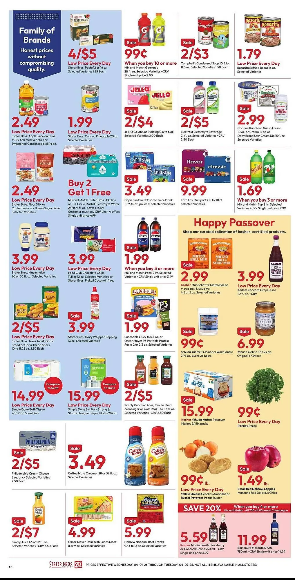 Weekly ad Stater Bros weekly ad from April 1 to April 7 2026 - Page 4