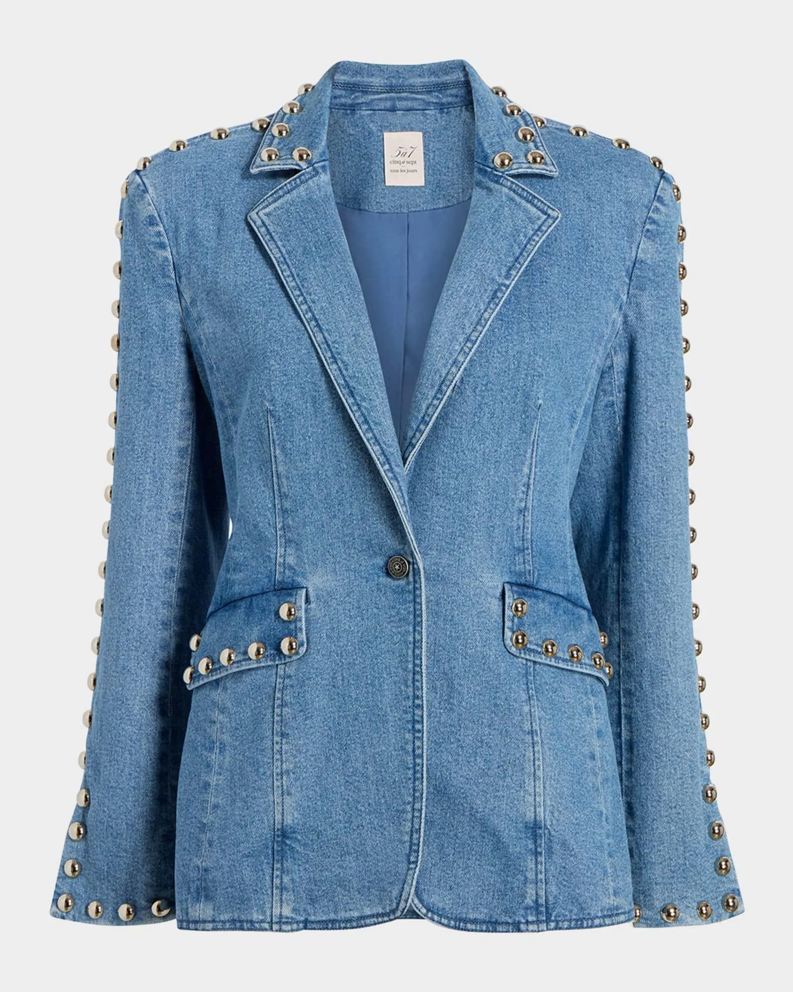 Milly Studded Denim Jacket