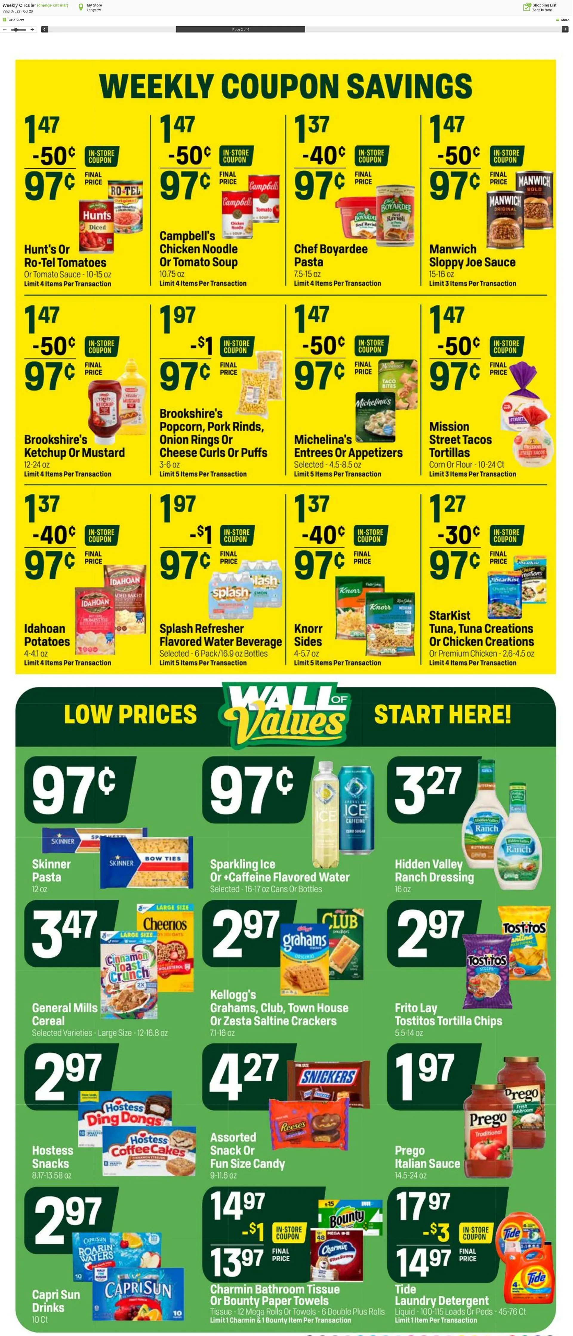 Weekly ad Super1Foods from October 22 to October 28 2025 - Page 2