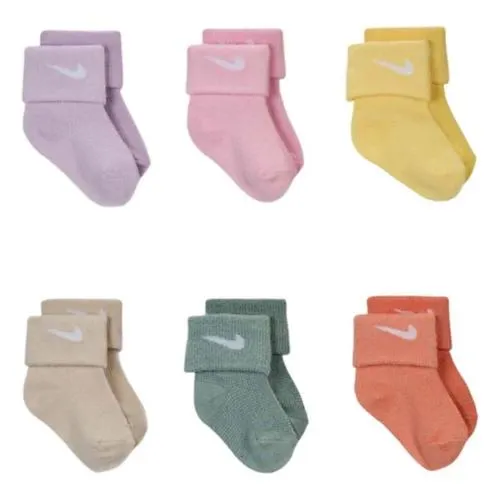 Infant Kids' Nike Waffle Knit 6 Pack 6 Pack Ankle Socks