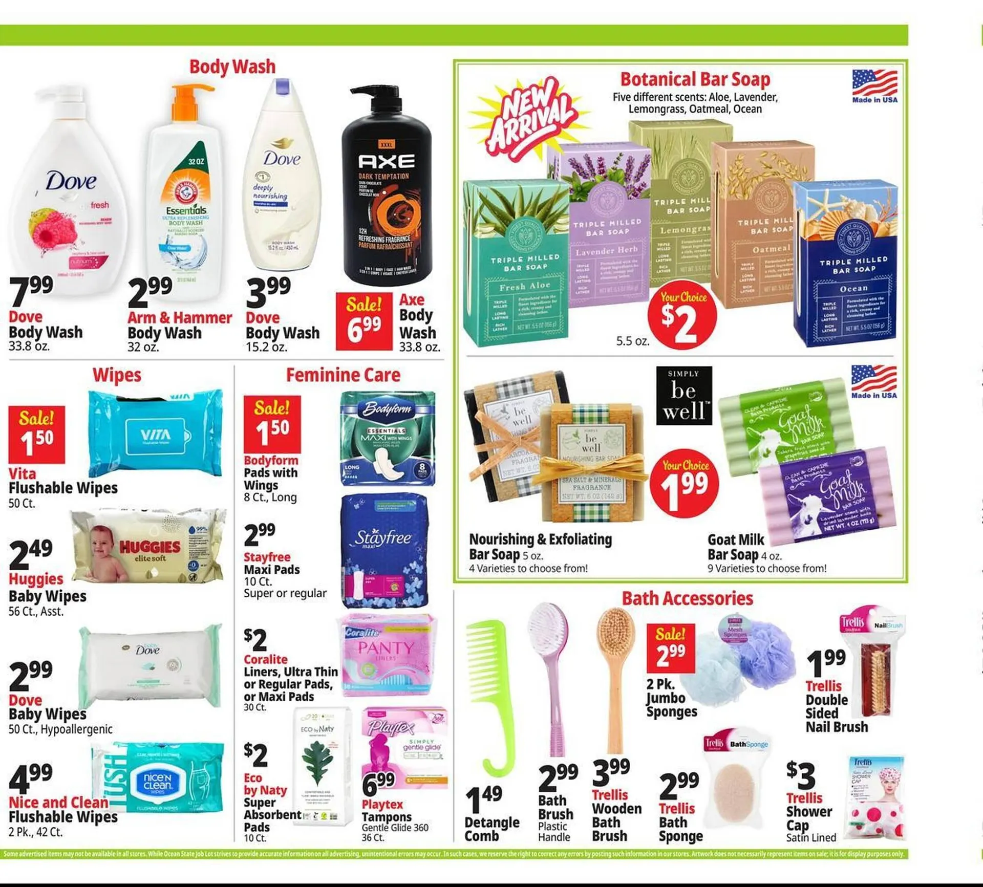 Weekly ad Ocean State Job Lot flyer from March 19 to March 25 2026 - Page 20