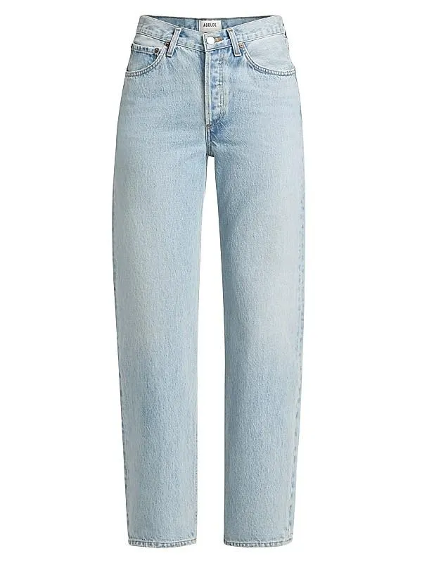 Kelly V-Waist Straight Leg Jean