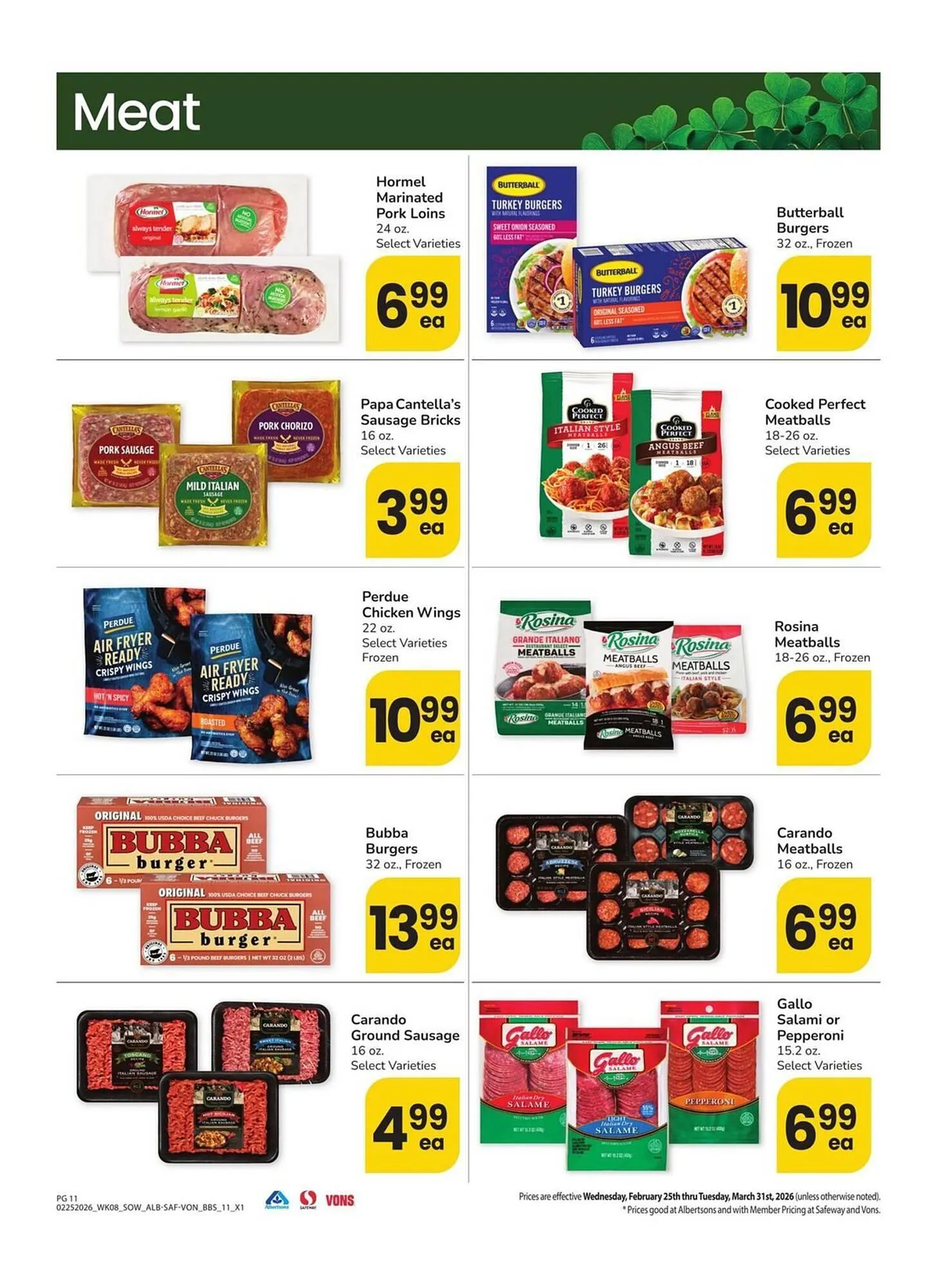 Weekly ad Albertsons weekly ad from February 25 to March 31 2026 - Page 11