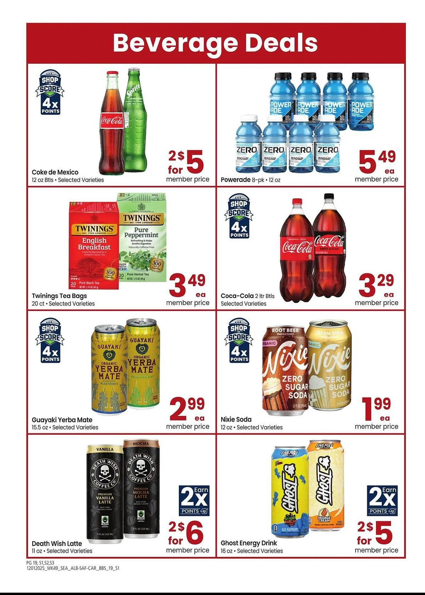 Weekly promotion Albertsons weekly ad spanning from December 1 to December 28 2025 - Page 19 for Catalogue 365