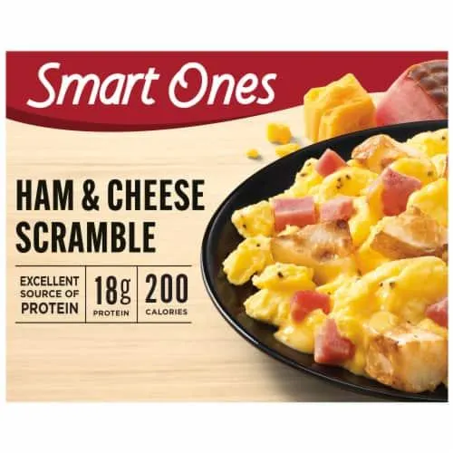 Smart Ones Ham & Cheese Scramble Frozen Meal, Box
