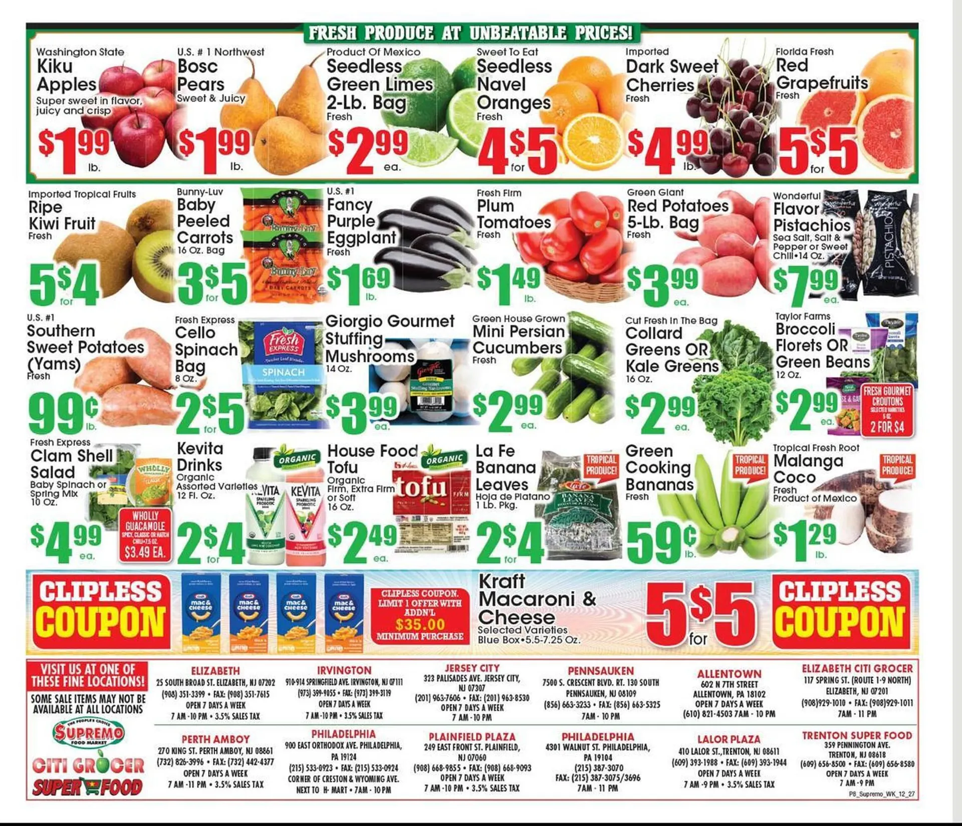 Weekly ad Supremo Foods Inc weekly ad from December 27 to January 2 2026 - Page 8