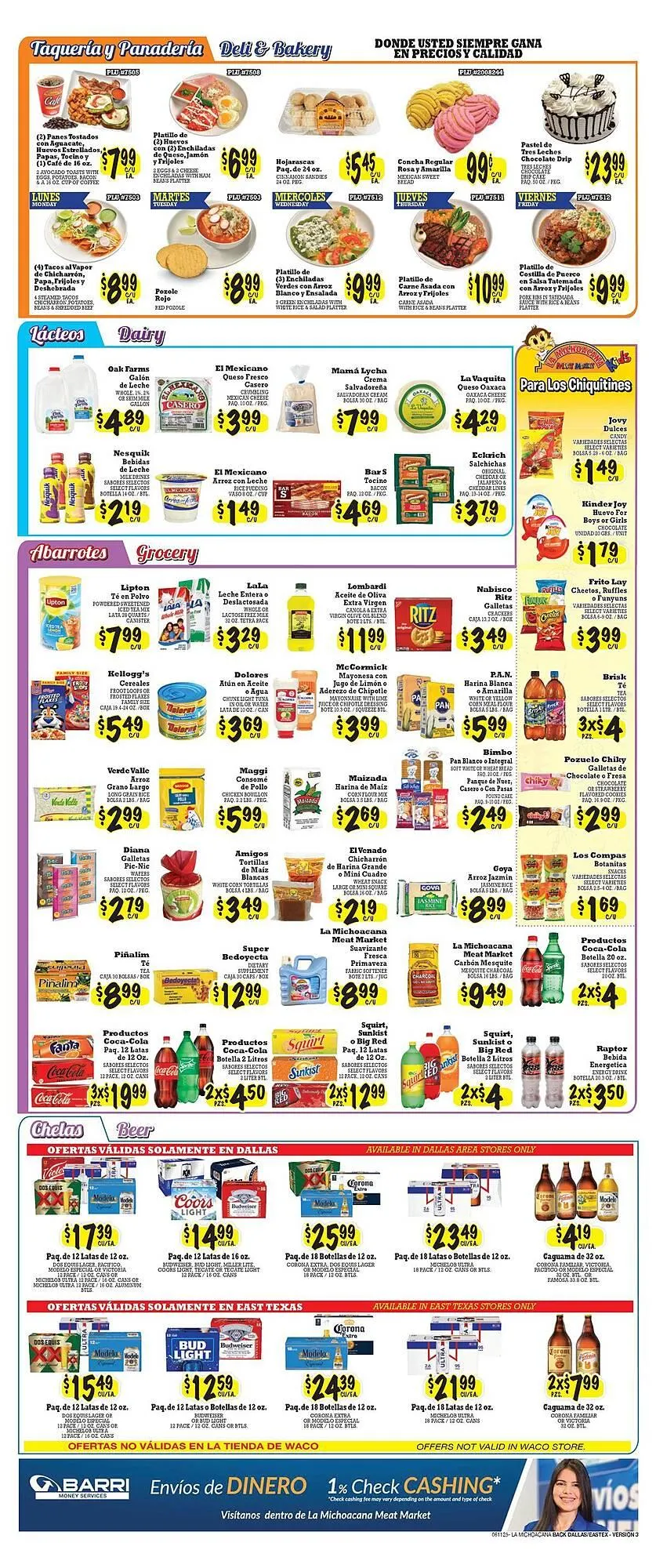 Catálogo de La Michoacana Weekly Ad 11 de junio al 24 de junio 2025 - Página 2