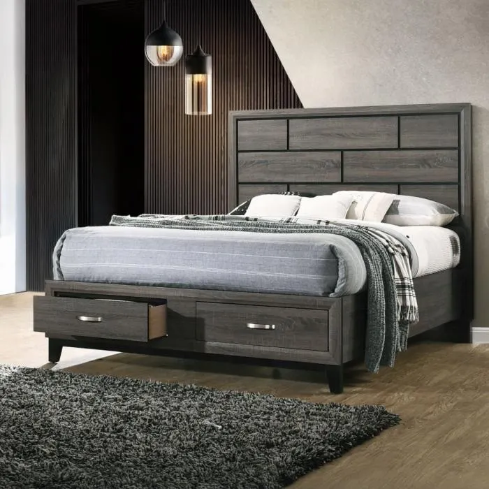 Valdemar EK Bed W/Storage