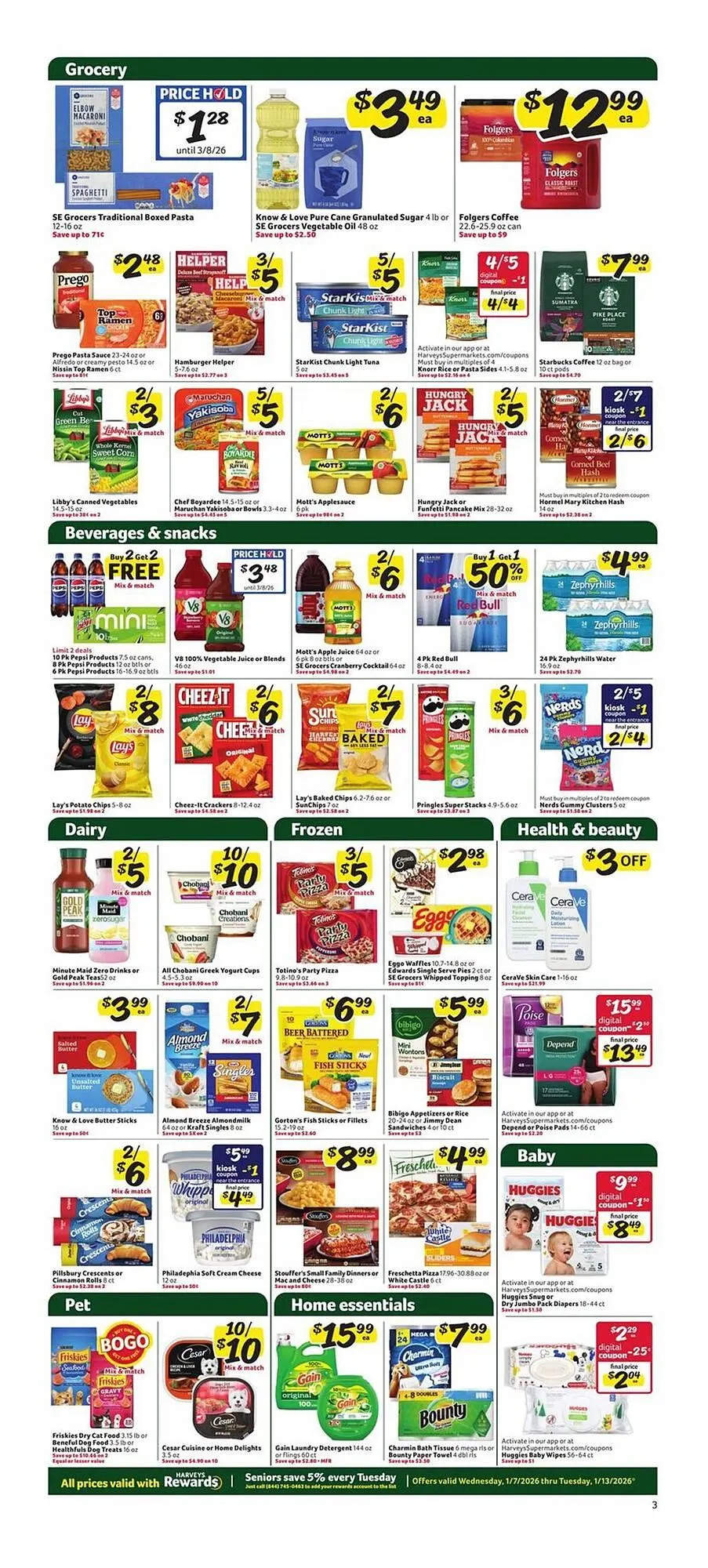 Weekly ad Harveys Supermarkets weekly ad from January 7 to January 13 2026 - Page 5