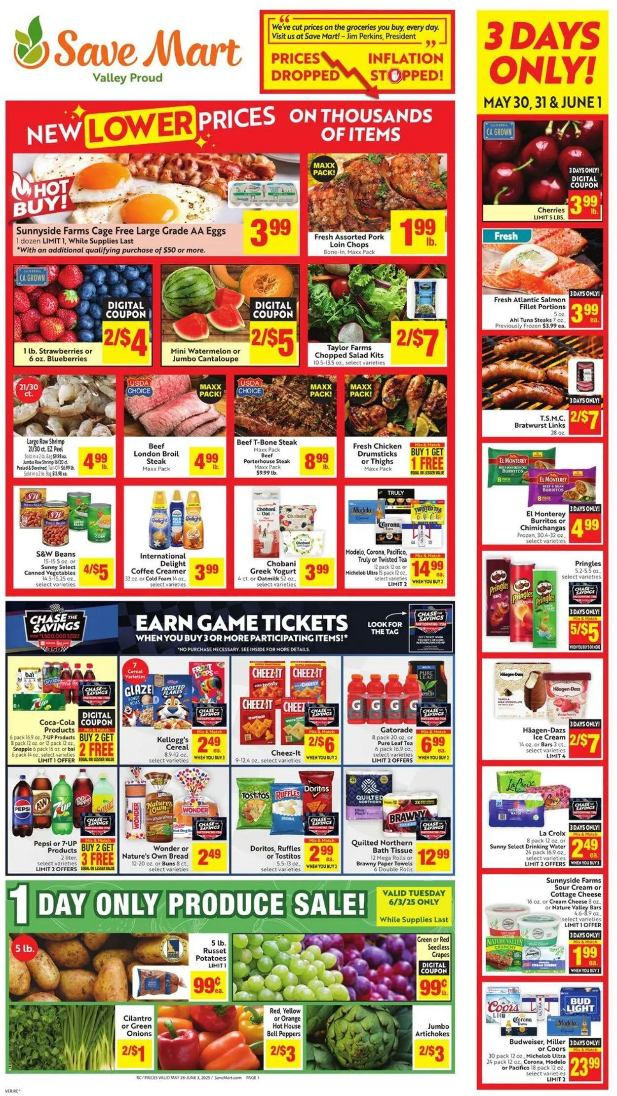 Weekly ad Save Mart Current weekly ad from May 28 to June 3 2025 - Page 1