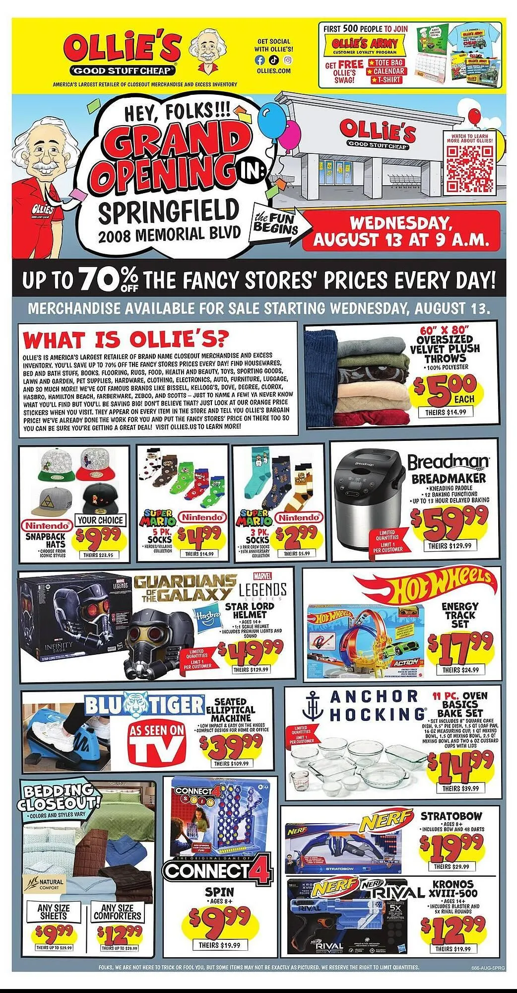 Weekly ad Ollie's Weekly Ad from August 13 to August 20 2025 - Page 1