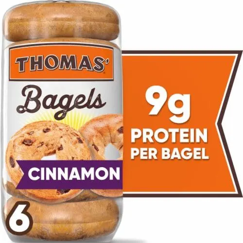 Thomas' Cinnamon Raisin Bagels