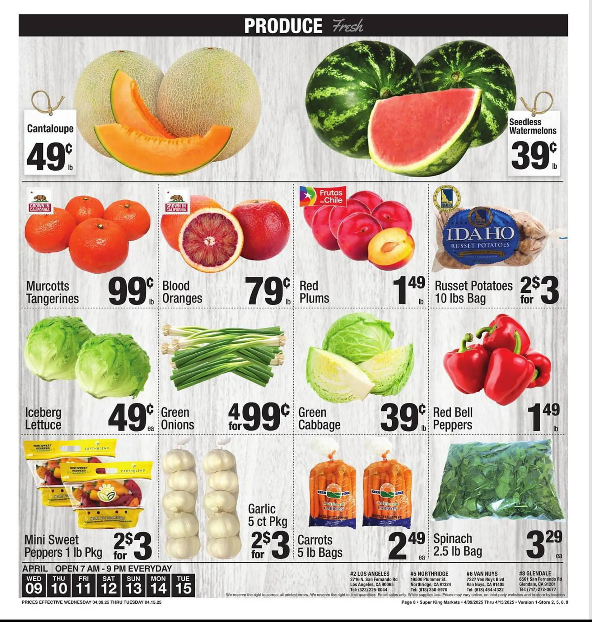 Weekly ad Super King Markets Weekly Ad from April 9 to April 15 2025 - Page 8