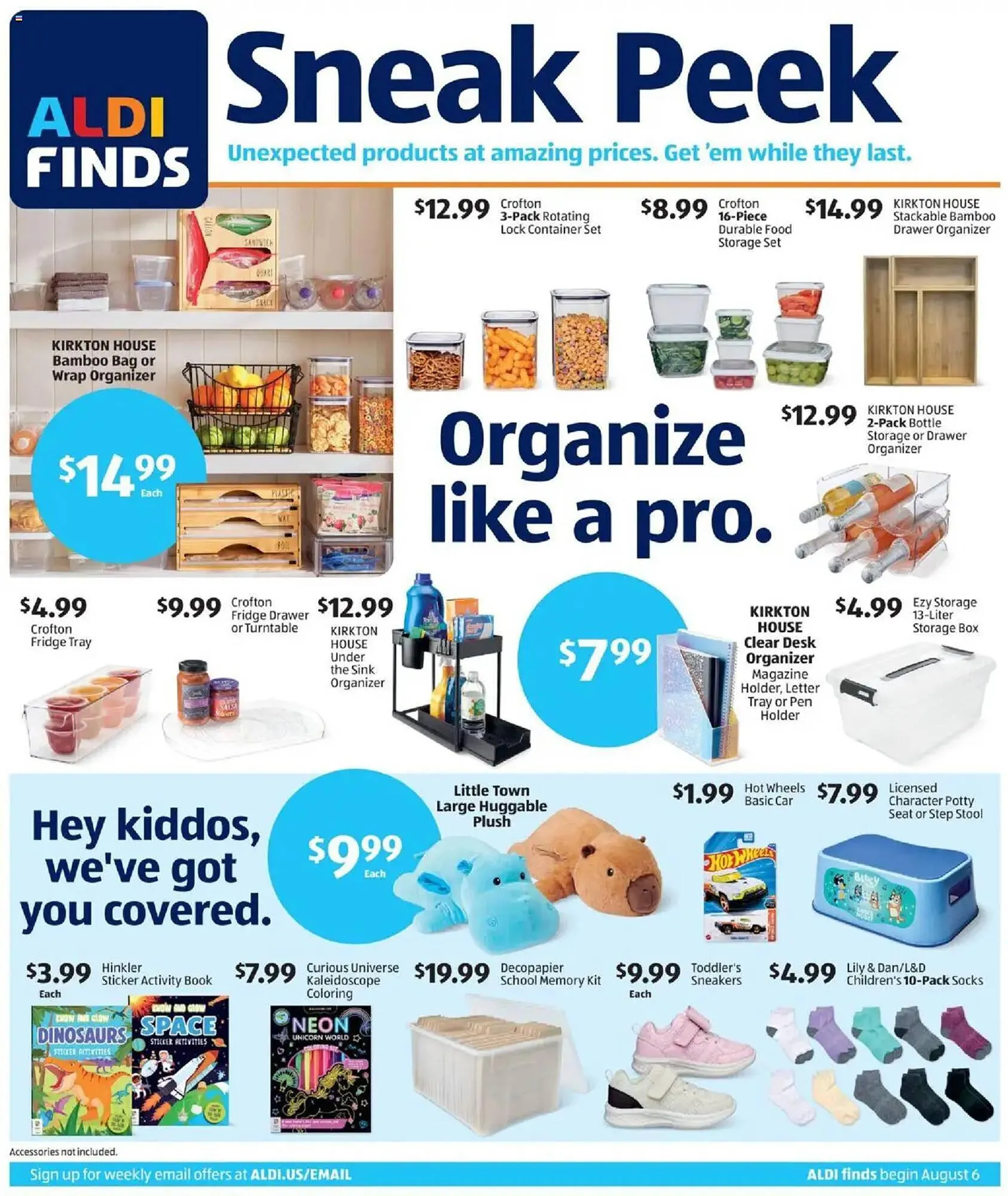 Weekly ad Aldi Weekly Ad from August 6 to August 12 2025 - Page 1