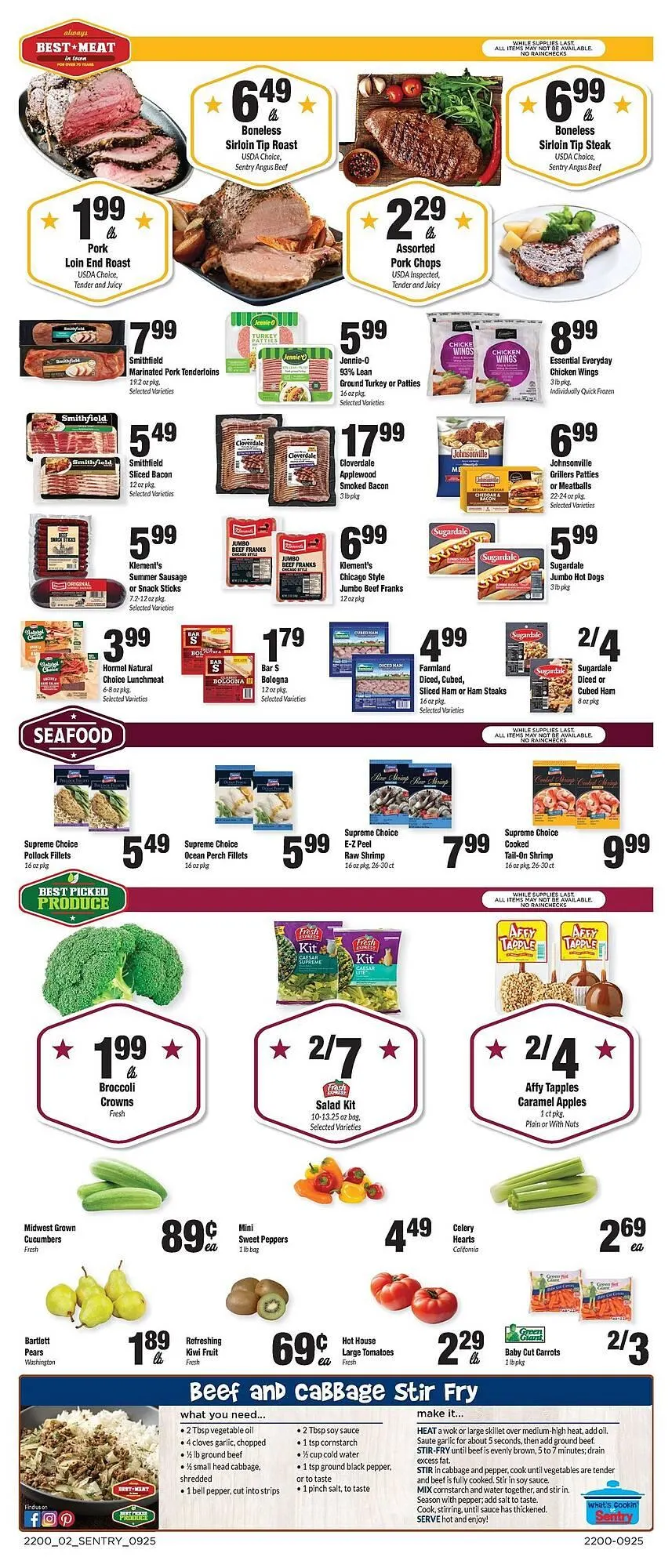 Weekly ad Sentry weekly ad from September 22 to September 28 2025 - Page 2