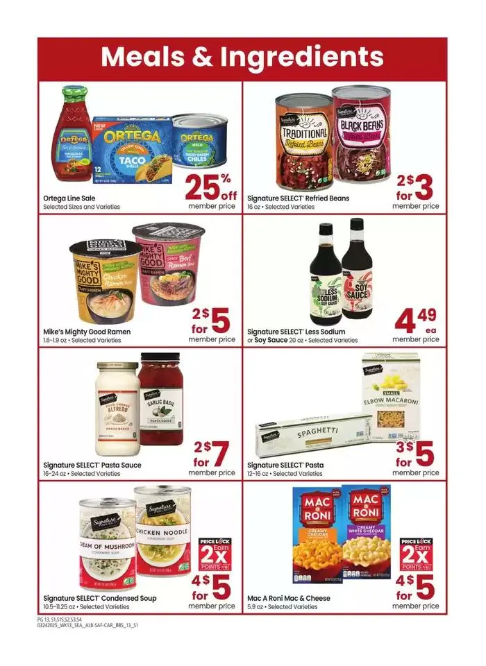 Weekly ad Albertsons - Seattle - BBS from March 24 to April 20 2025 - Page 13