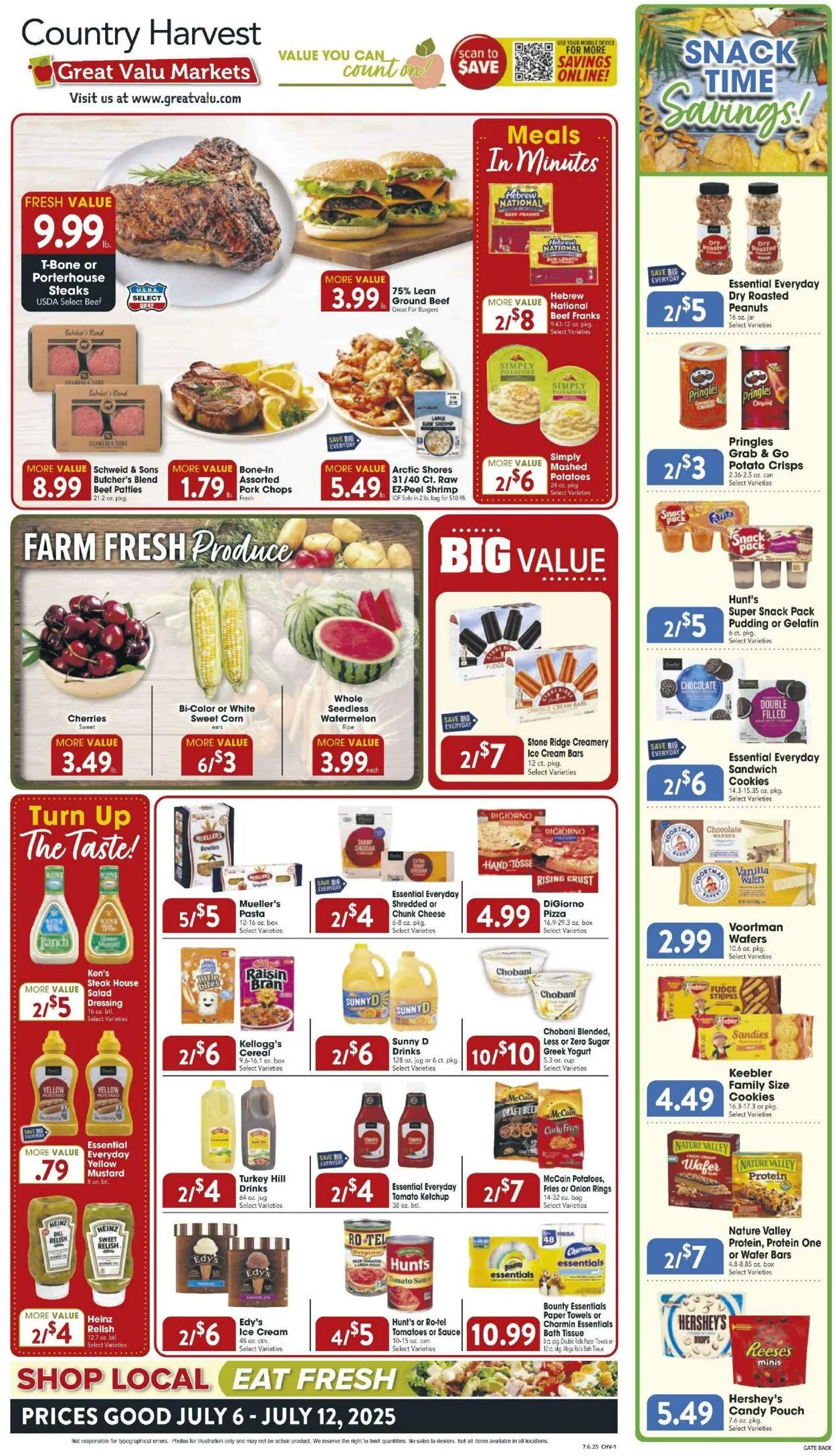 Weekly ad Farm Fresh from July 6 to July 12 2025 - Page 1