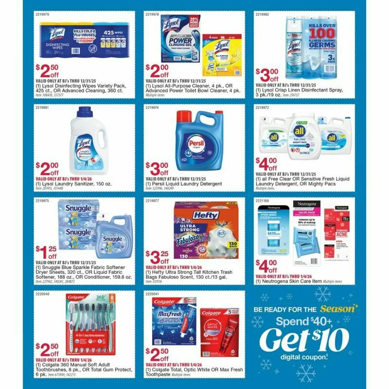 Weekly promotion BJ's spanning from December 12 to December 26 2025 - Page 3 for Catalogue 365