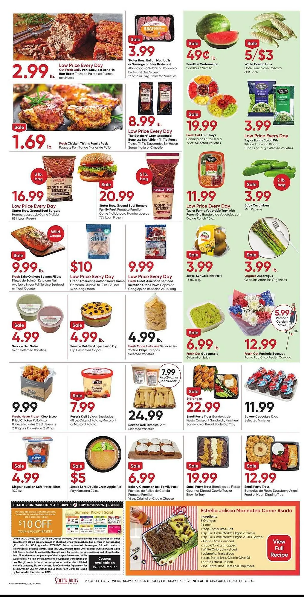 Weekly ad Stater Bros Weekly Ad from July 2 to July 8 2025 - Page 4