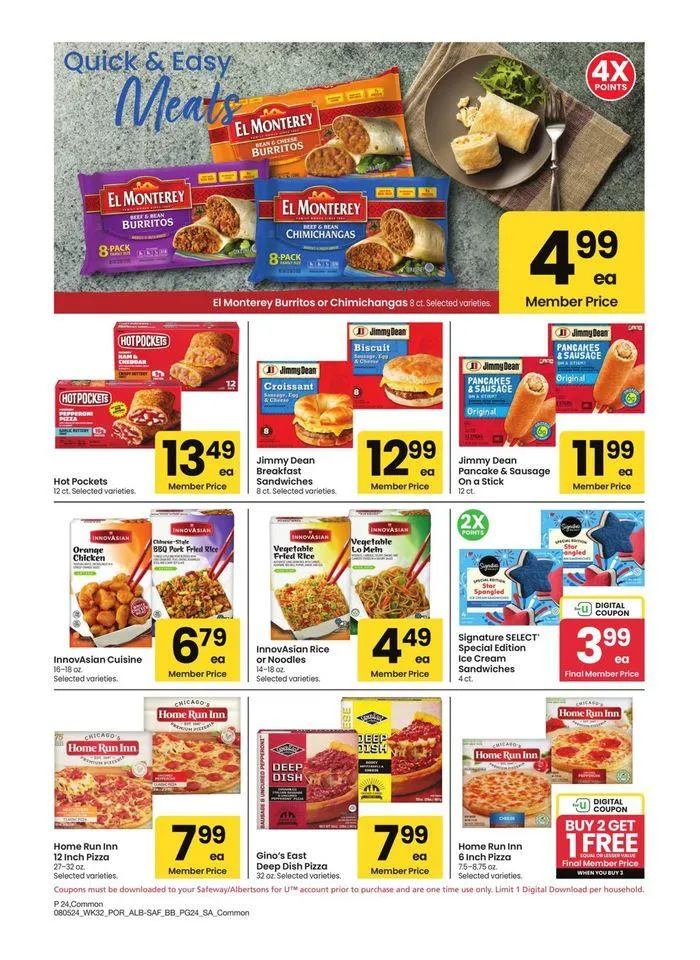 Weekly ad Albertsons - Portland - BBS from August 5 to September 8 2024 - Page 24
