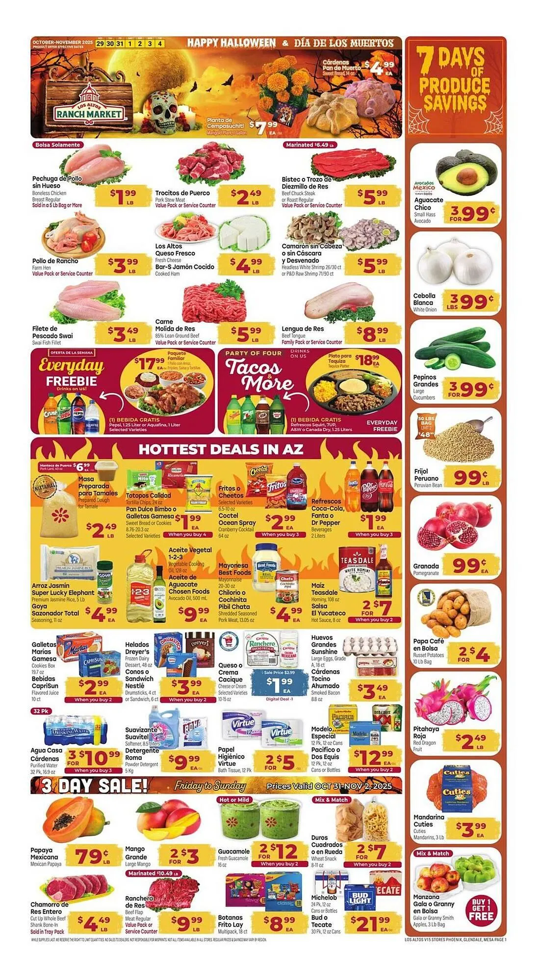 Los Altos Ranch Market weekly ad - 1