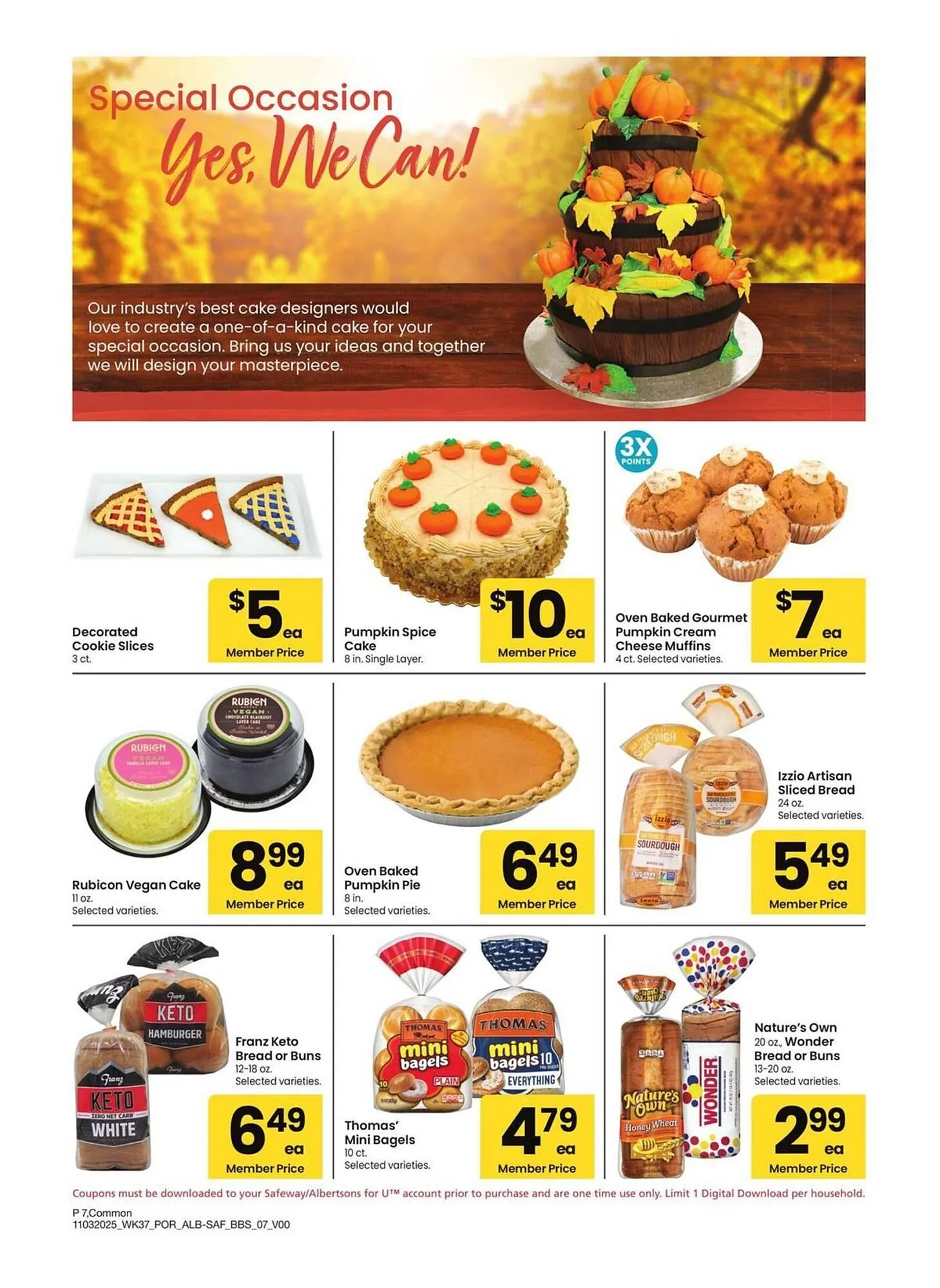 Weekly ad Albertsons weekly ad from November 3 to November 30 2025 - Page 7