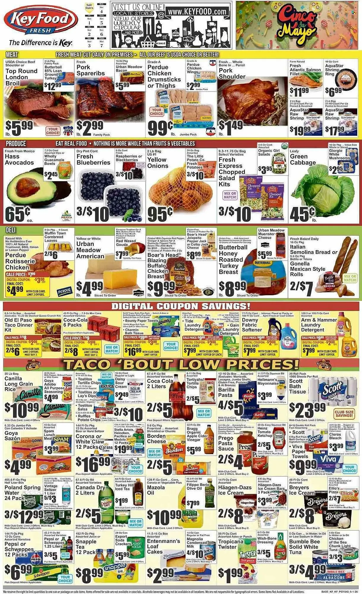 Weekly ad Key Food circular from May 1 to May 7 2026 - Page 1