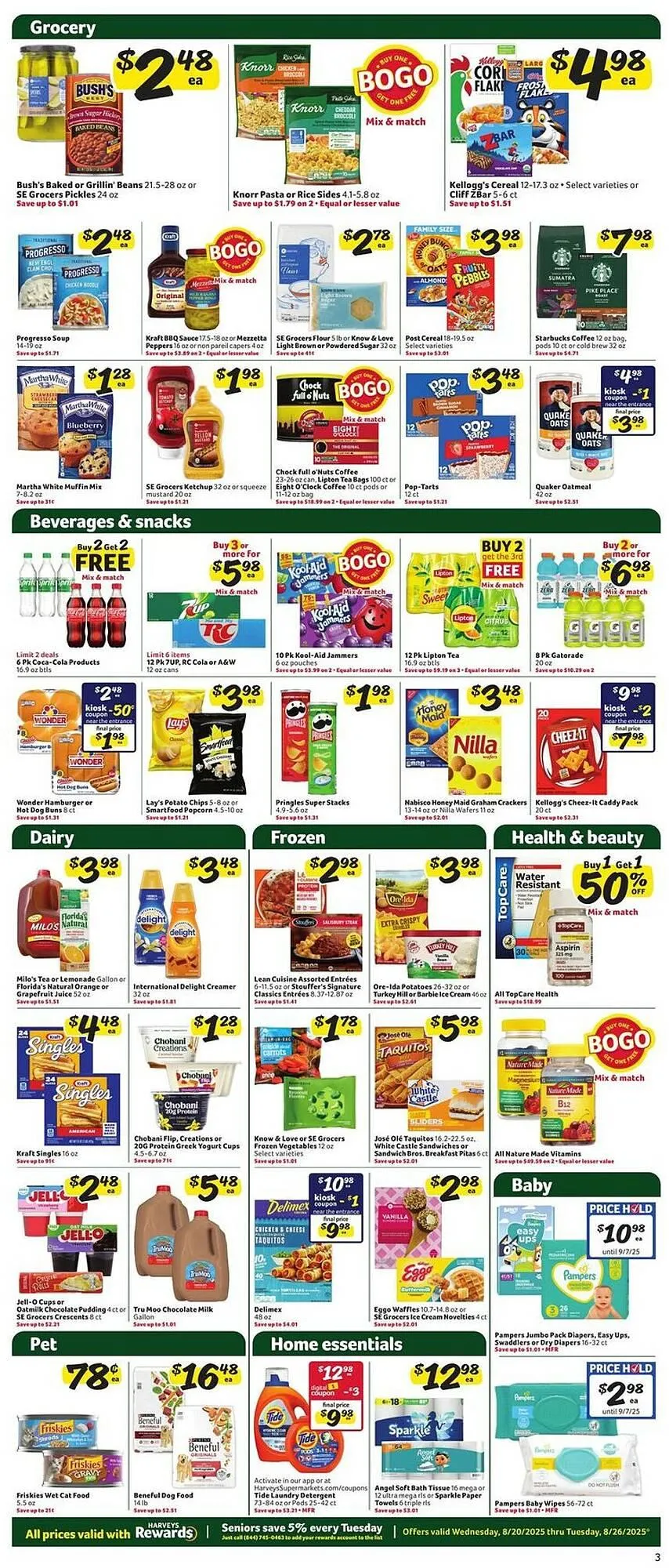 Weekly ad Harveys Supermarkets Weekly Ad from August 20 to August 26 2025 - Page 5