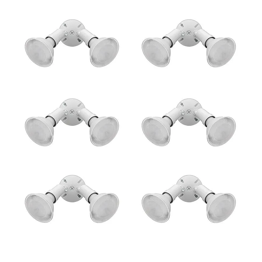 Lithonia Lighting OFTH Gloss White Low voltage Hardwired Incandescent Flood light kit