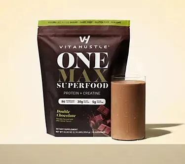 VitaHustle ONE Superfood Max 30g Protein & 5g Creatine 15 Servings